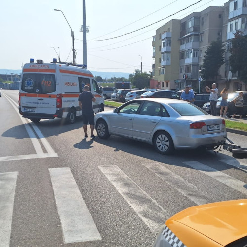 Accident pe Spaliul Mihai Viteazu, la Podul Gruii
