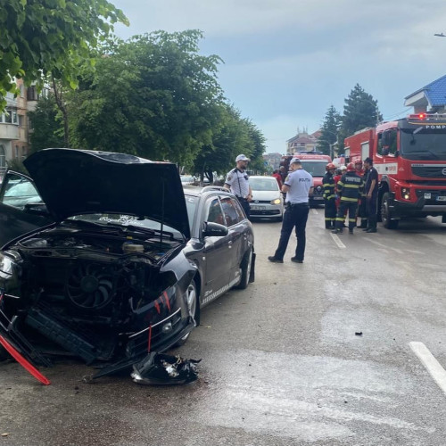 Accident rutier pe Calea Națională din Botoșani