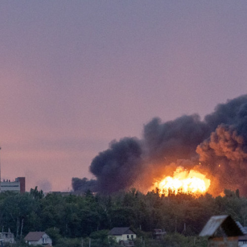 Atac devastator asupra orașului Harkov noaptea trecută