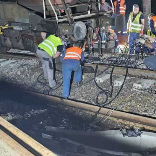 Trafic feroviar reluat parțial după deraierii din Teleorman