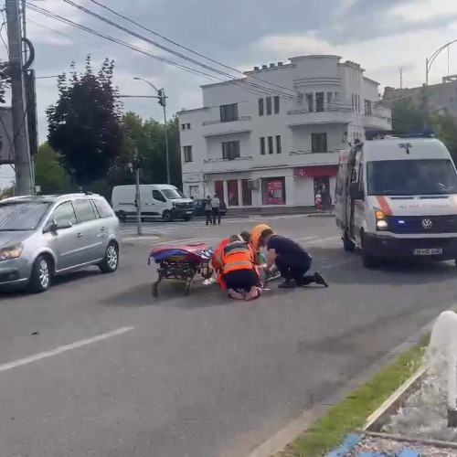 accident rutier pe bulevardul Tudor Vladimirescu