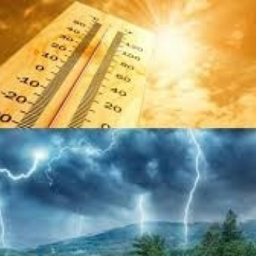 Cod galben de temperaturi ridicate și instabilitate atmosferică în județul Olt