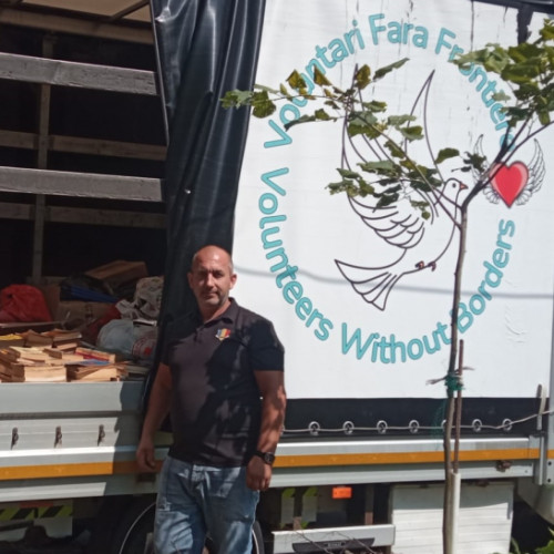 asociația voluntari fără frontiere ajută satale inundate din covasna și Ucraina