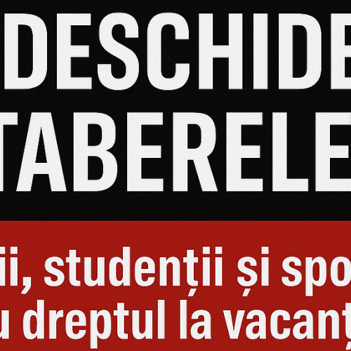 campania SNST pentru reunificarea domeniilor sport și tineret continuă și cere guvernului să deblocheze urgent accesul tinerilor la taberele de stat