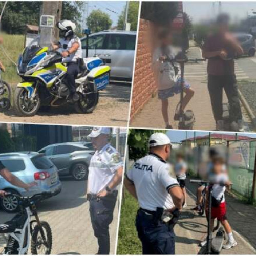 Acțiune a poliției în Timișoara pentru siguranța rutieră