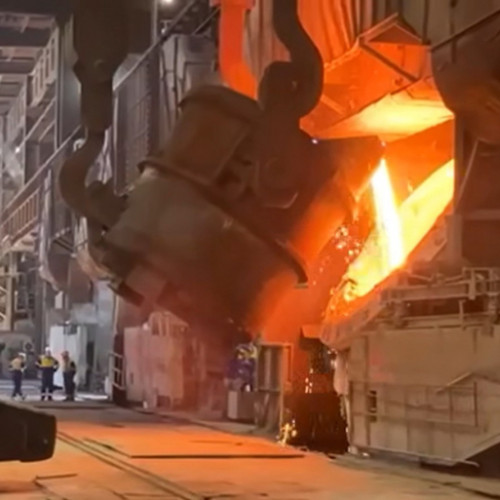 liberty galati a reluat producția de oțel după un an de inactivitate