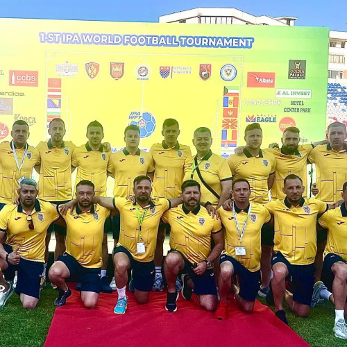 Echipa IPA 1 Dolj a câștigat respectul la o competiție internațională de fotbal