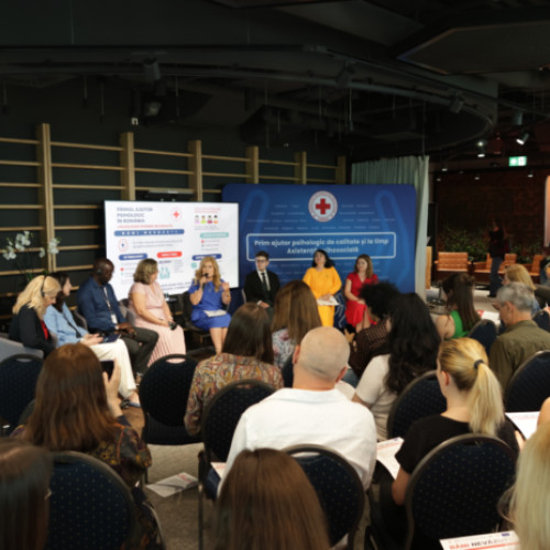 crucița roșie română a dezvoltat o rețea națională de sprijin psihologic în situații de urgență