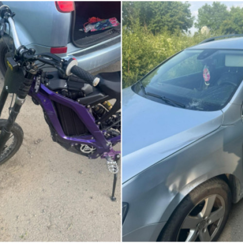 accident rutier pe strada pădurii din județul timiș