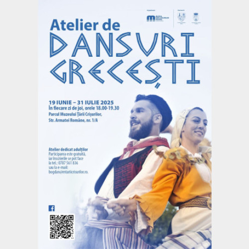 curs de dansuri grecești la muzeul țării crișurilor pentru pasionați