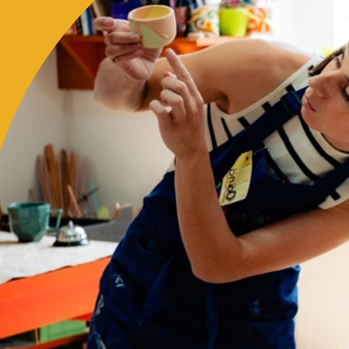 atelier de ceramică organizat de fundația Humanitas Pro Deo