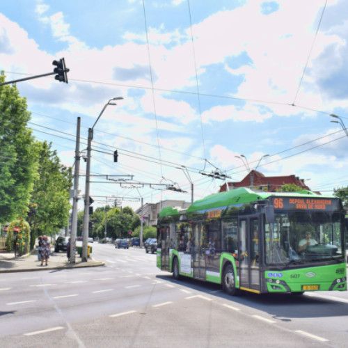 modificări ale traseelor liniilor de troleibuz 69 și 96 în weekendul 13-15 iunie 2025