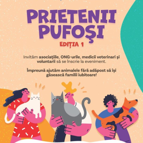 Primăria Sectorului 2 organizează un târg de adopții pentru animale de companie în Parcul Obor