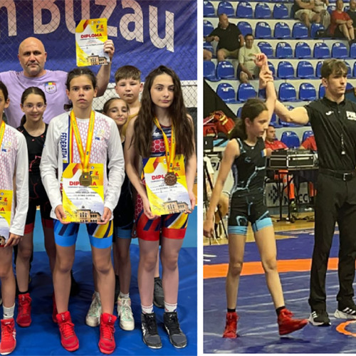 Lupte feminine la Buzău: peste 350 de sportivi din țară au concurat pentru podium