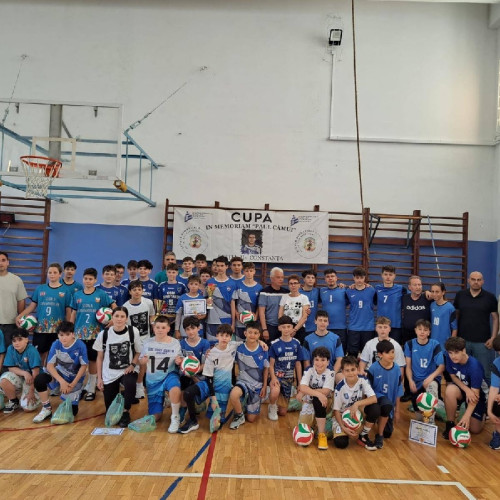 tineri sportivi de la școala 12 au câștigat toate meciurile sub îndrumarea profesorului Viorel Prejbeanu