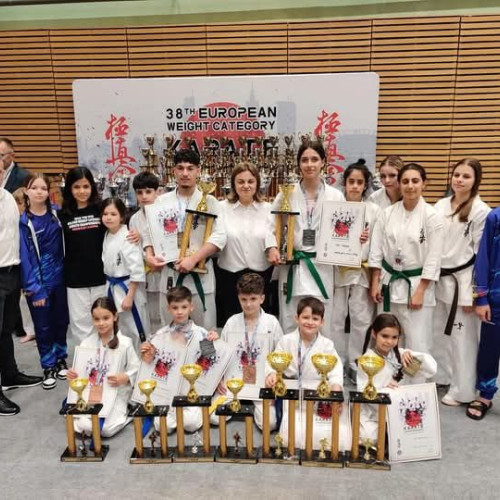 sportivii constanteni, pe podium la competiția europeană de karate