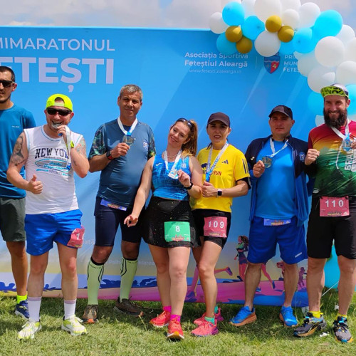 Sportivii din Medgidia, campioni la Semimaratonul Fetesti 2025