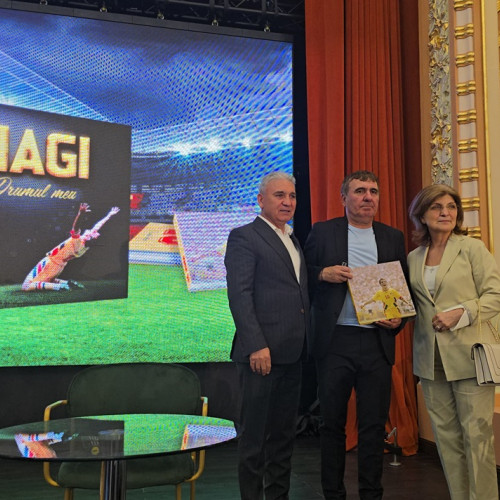 Gheorghe Hagi a lansat oficial cartea sa la Constanța