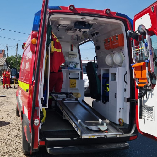 Accident cu copil pe trotineta în Botoșani