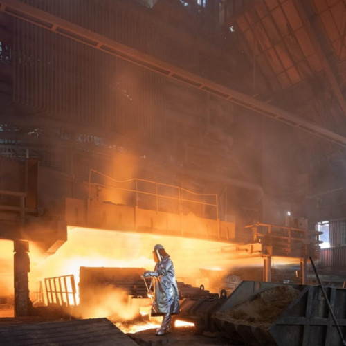 Furnalul 5 de la platforma siderurgică Liberty Galați a fost oprit din cauza unei probleme tehnice