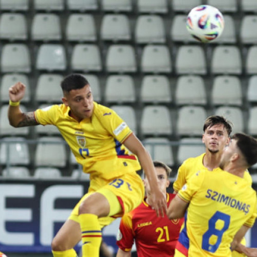 România U19 a învins cu emoții Muntenegru în primul meci al Campionatului European