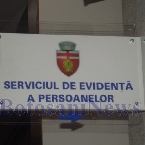 Serviciul public pentru evidența persoanelor din Botoșani organizează concurs pentru postul de muncitor calificat