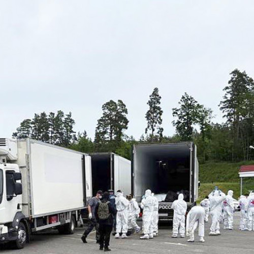 Ucraina primește 1.200 de trupuri în cadrul unui nou schimb cu Rusia