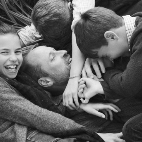 printul William și familia regală, fotografii de Ziua Tatalui