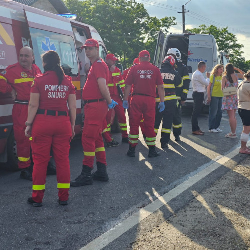 Accident rutier grav pe DN 29 B în județul Botoșani