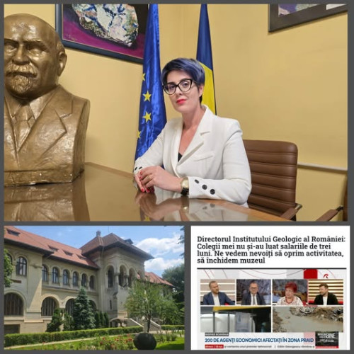 Muzeul Geologic Național se confruntă cu o situație critică, atrage atenția directorul interimar Ramona Balascuta