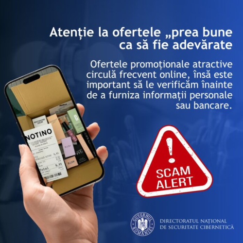 furt online cu brandul notino: o ofertă falsă de “cutii misterioase” cu produse cosmetice