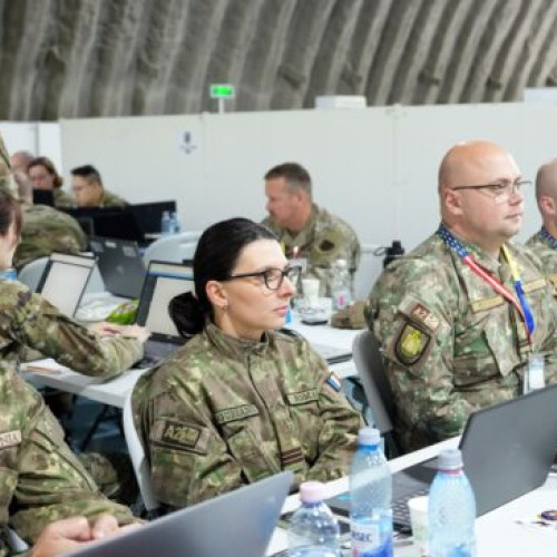 exercițiu de apărare cibernetică între SUA și România în cadrul saber guardian 25