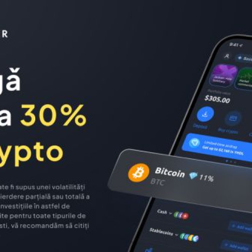 Platforma fintech YouHodler introduce o nouă modalitate de economisire pentru utilizatorii de criptomonede