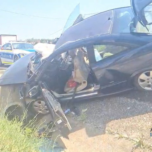 accident pe dn 6 în județul mehedinți