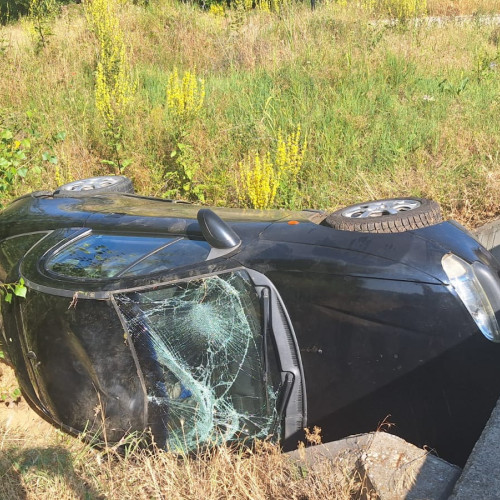 accident pe dn 56a în localitatea hinova
