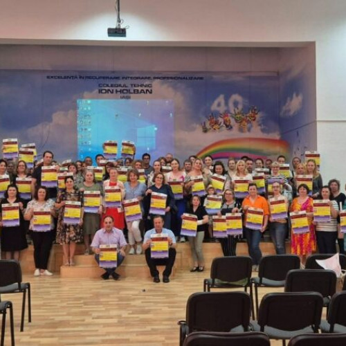 Protest discret al cadrelor didactice din Iași în perioada finalului de an școlar