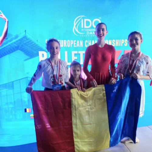 balerinele scolii Anette Classic Dance Oradea, medaliate la campionatul european IDO în Polonia