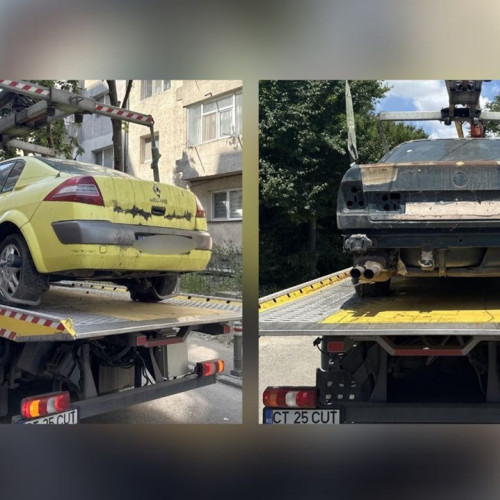 Primăria Constanța a ridicat 24 de vehicule abandonate de pe domeniul public