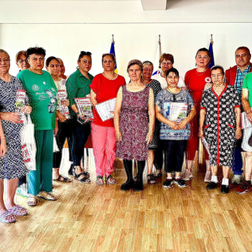 Distribuție de tichete sociale în comuna Cumpana