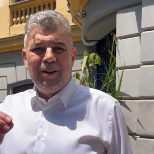 Marcel Ciolacu, surprins la sediul PSD după consultările de la Cotroceni