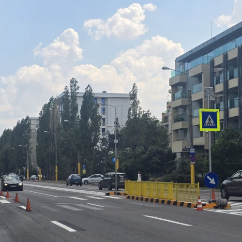 Primăria Constanța a început reamenajarea trecerilor de pietoni pentru siguranța cetățenilor