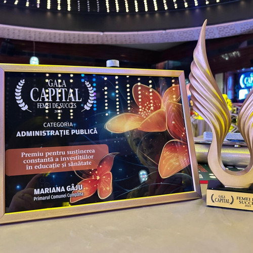 Mariana Gaju, recunoscută pentru performanțe în administrația locală