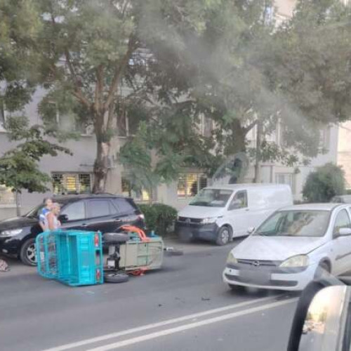 accident pe bulevardul 16 Decembrie 1989 din Timișoara