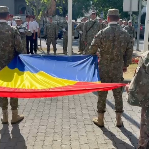 Ziua Drapelului, marcată la Târgu Jiu