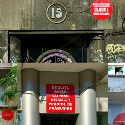 Foto „Bucureștiul cu bulină roșie” (I). Cum știm dacă blocul în care locuim ar putea fi avariat la un mare cutremur