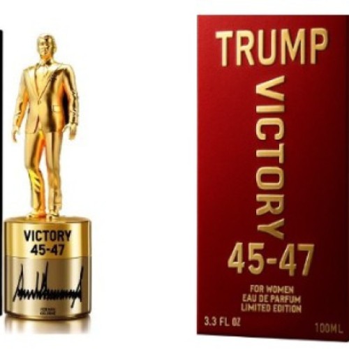 „Acum poți mirosi ca Trump”: Președintele SUA folosește pupitrul prezidențial pentru a lansa un parfum. Cu cât se vinde „Victory 45-47”