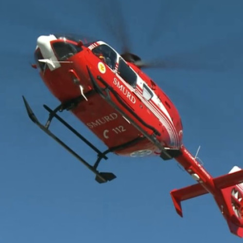 Accident grav pe DN 18, în Maramureș: motociclist preluat de un elicopter SMURD. Traficul în zonă este blocat