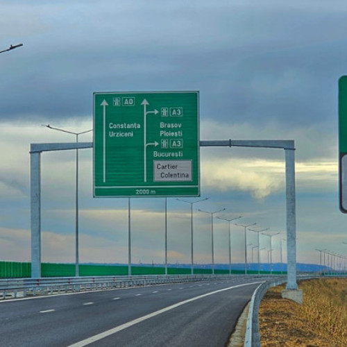 Accident rutier pe Centura Capitalei. Un autotren încărcat cu glucoză s-a răsturnat în zona Domnești. Trafic restricționat