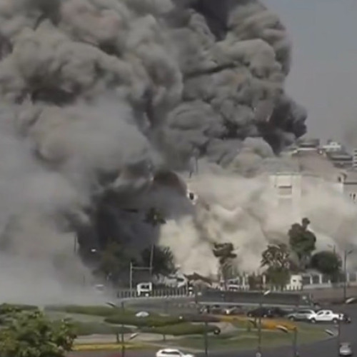 Video Momentul în care Israelul bombardează Ministerul Apărării din Damasc a fost surprins în direct de către o televiziune