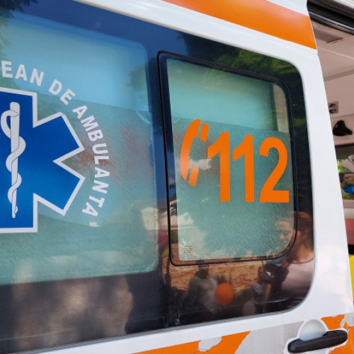 Video Un bărbat a furat o ambulanță din curtea Spitalului Județean Giurgiu. A fost prins după o urmărire spectaculoasă în trafic